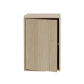 Stacked Storage System Module with Door in Oak Size Large by Muuto