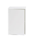 Stacked Storage System Module with Door in White Size Large by Muuto