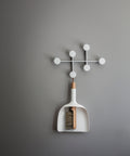 white powder coated coat rack by audo copenhagen