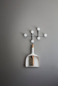 white powder coated coat rack by audo copenhagen