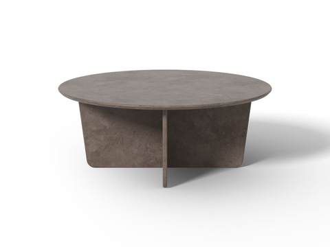 Tableau Stone Coffee Table, Round by Fredericia Furniture