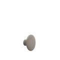 muuto small wood dot coat hanger in taupe