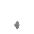 muuto extra small wood dot coat hanger in dark grey 