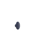 muuto extra small wood dot coat hanger in midnight blue 