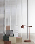 Muuto Tip Table Lamp in grey - Stylish and functional desk lamp with unique design, ideal for small spaces and urban homes.