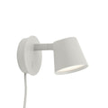 muuto tip wall lamp in grey 