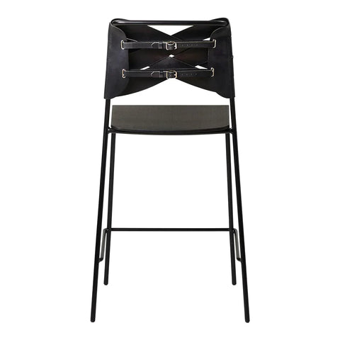 black torso bar chair by design house stockholm