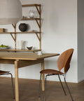 trindad chair designed by nanna ditzel and post dining table designed by cecile manz for fredericia furniture