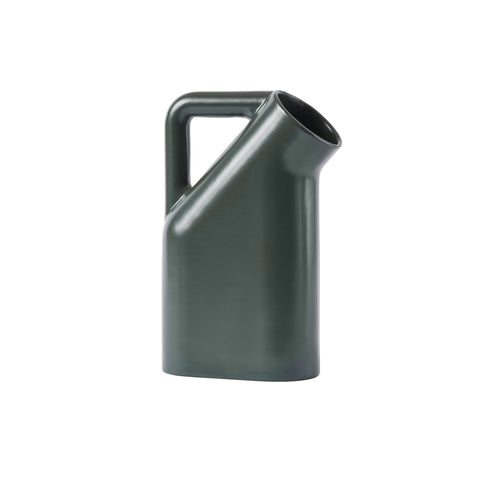 muuto tub jug water pitcher in dark green