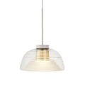 two layer pendant in grey by muuto 