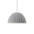 muuto under the bell pendant lamp in grey size small