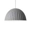 muuto under the bell pendant lamp in grey size large 