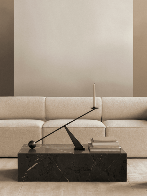 Audo Copenhagen Eave Sectional, 34" Depth, Standard Modules in a styled interior