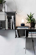 White Scandinavian Minimal Shelving Unit