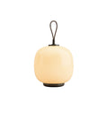 vl 45 brass and pale yellow portable scandinavian lamp by Louis poulsen