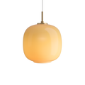 vl 45 pendant in amber by Louis Poulsen 