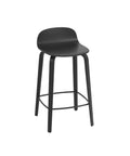 muuto black visu counter stool