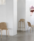 muuto oak visu chair series