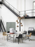 Grain Pendant Lamp by Muuto – minimalist pendant light with natural wood finish – available at Habitus.ca