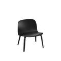 muuto visu lounge chair in black