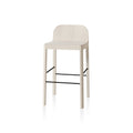 cleo bar stool by Canadian furniture company EDITS in chalk white