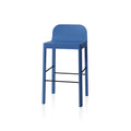 cleo bar stool by Canadian furniture company EDITS in classic blue
