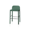 cleo bar stool by Canadian furniture company EDITS in pine green