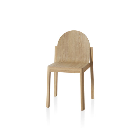 Canadian furniture company edits design cleo chair in oak