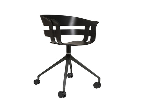 Wick Chair, Swivel Base w/ Wheels