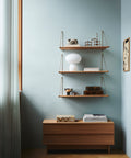 Loop Desk - Wall Mounted Scandinavian Desk by WeDoWood