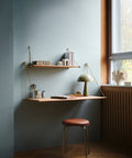 Loop Desk - Wall Mounted Scandinavian Desk by WeDoWood