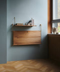 Loop Desk - Wall Mounted Scandinavian Desk by WeDoWood