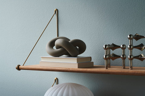 Loop Shelf - Wall mounted Danish shelf by WeDoWood