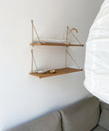 Loop Shelf - Wall mounted Danish shelf by WeDoWood