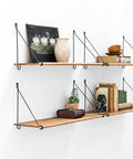 Loop Shelf - Wall mounted Danish shelf by WeDoWood