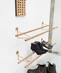 Wall Mounted Danish Shoe Rack by WeDoWood