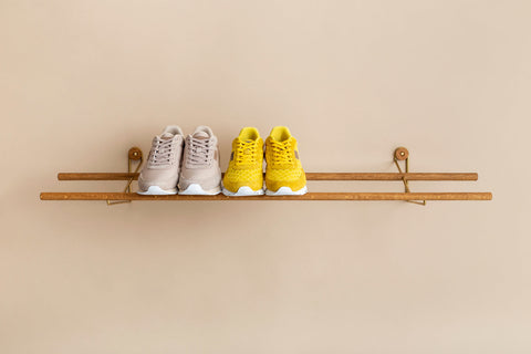 Wall Mounted Danish Shoe Rack by WeDoWood