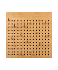 scandinavian oak peg board designed by we do wood