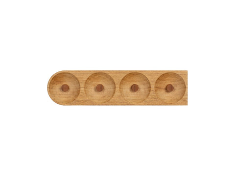 scandinavian coat rack solid oak we do wood