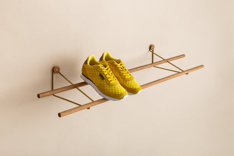 Wall Mounted Danish Shoe Rack by WeDoWood