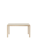 workshop dining table in warm grey by muuto