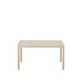 workshop dining table in warm grey designed by muuto 