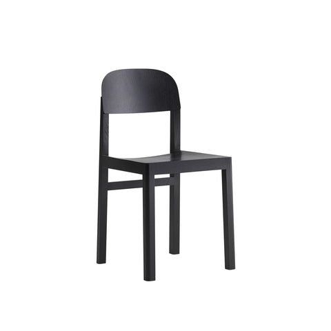 black workshop chair by muuto