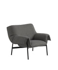 wrap lounge chair in Sabi 151 and Black upholstery by muuto