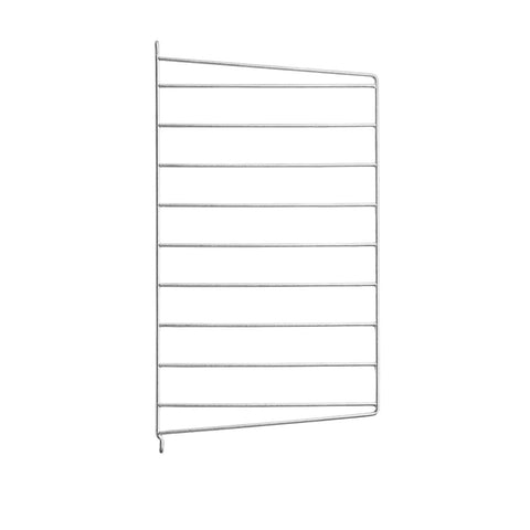 String® System galvanized wall panel 19.7 inch high by 11.8 inch deep for modular Scandinavian shelving