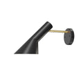 aj wall lamp black and brass by Louis Poulsen 