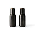 Audo Copenhagen Bottle Grinder, 2 PCS in Bronzed Brass, pair packshot on white
