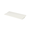 String Furniture Pira Shelf in white, 27.6 inch sheet steel shelf, white background packshot