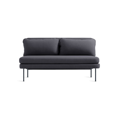 Bloke 60 Armless Sofa by Blu Dot in Rostenkowski Blue