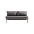 Bloke 60 Armless Sofa by Blu Dot, low front view